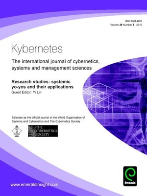 cover image of Kybernetes, Volume 39, Issue 2